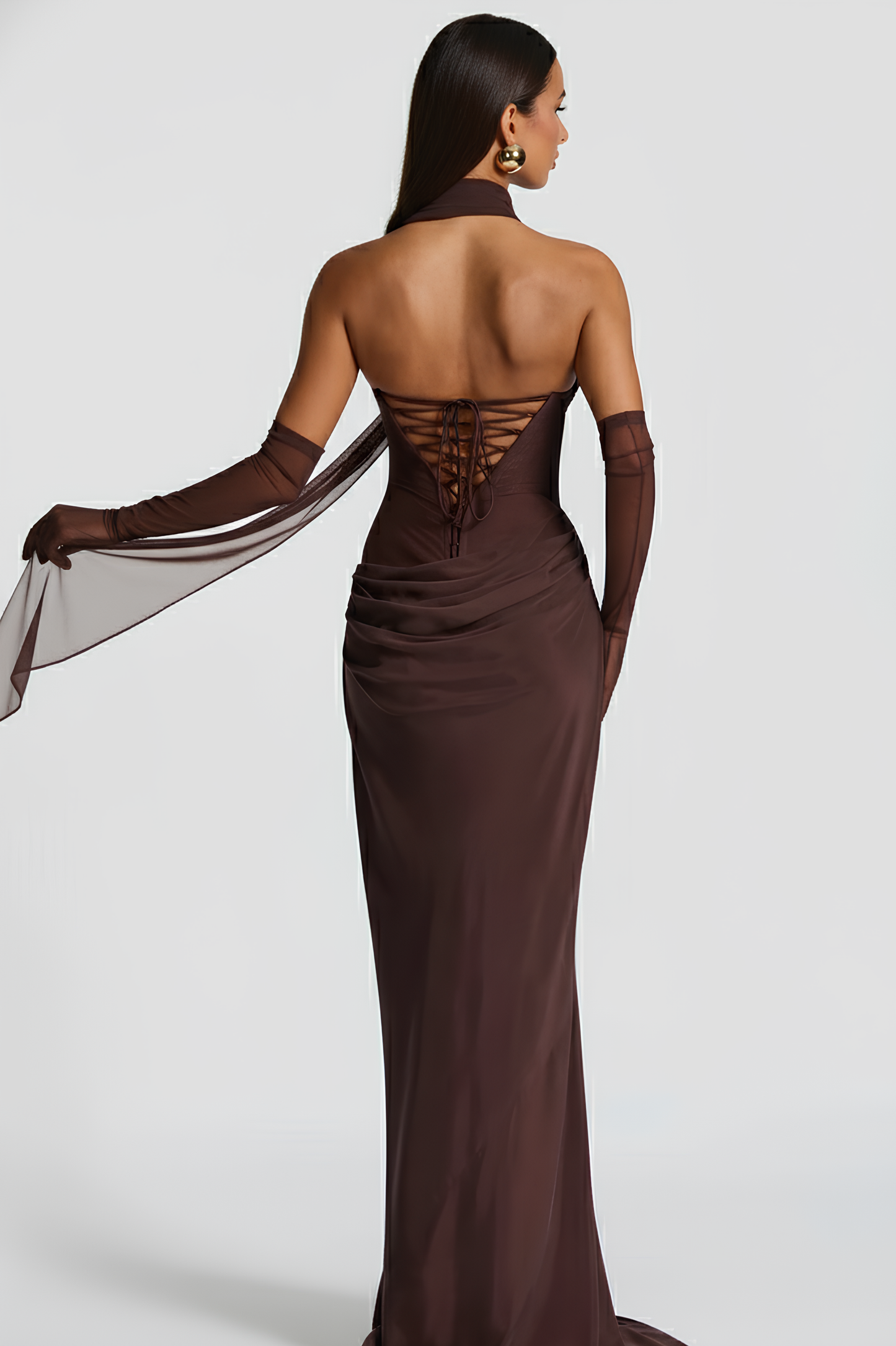 Langes Kleid Bustier Alessia