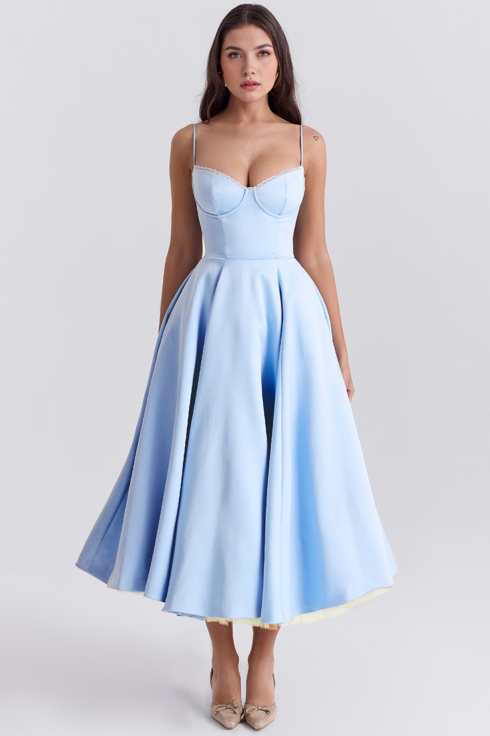 Midikleid Cloe - Doppellagig