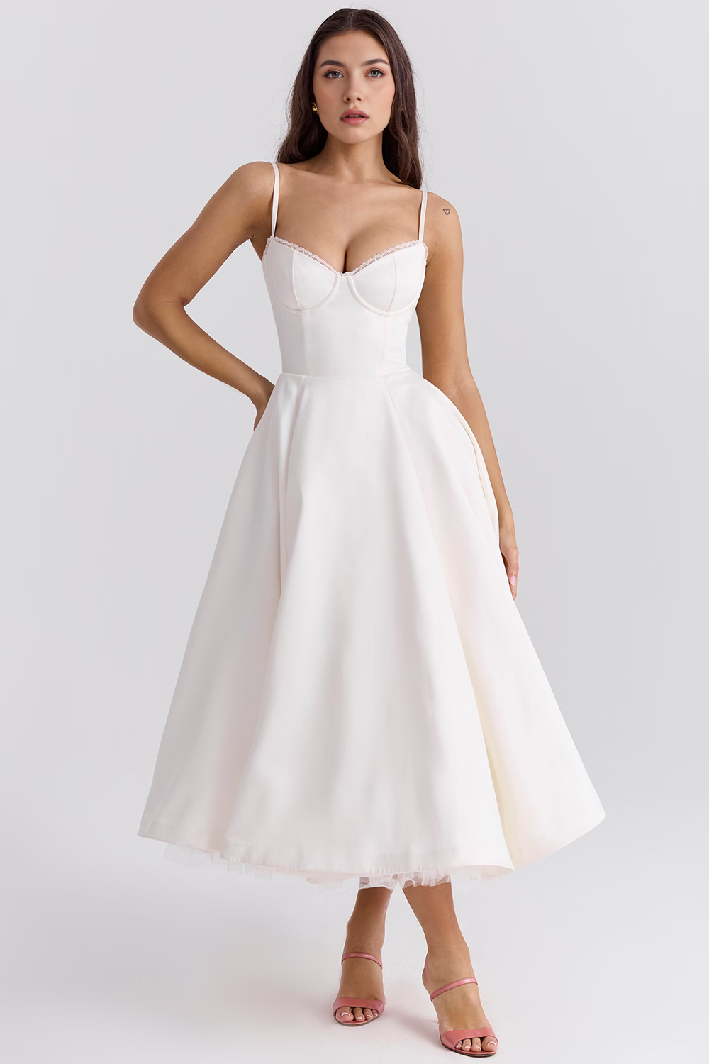 Midikleid Cloe - Doppellagig