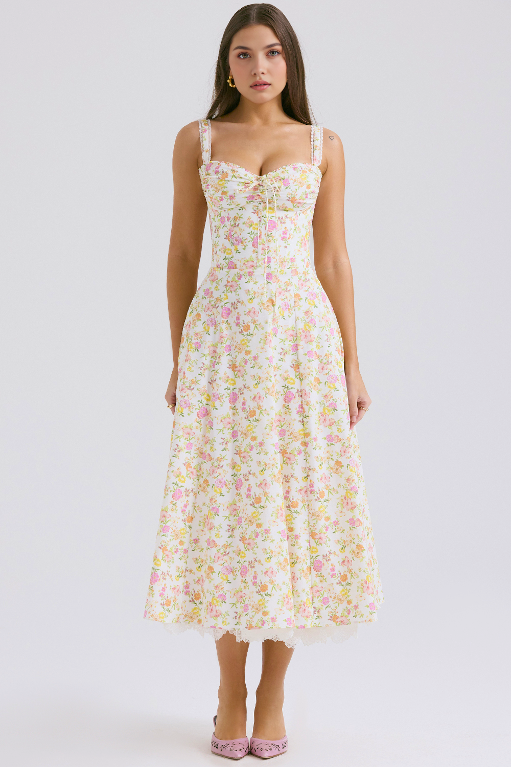 Kleid Bustier Spitze Valentina