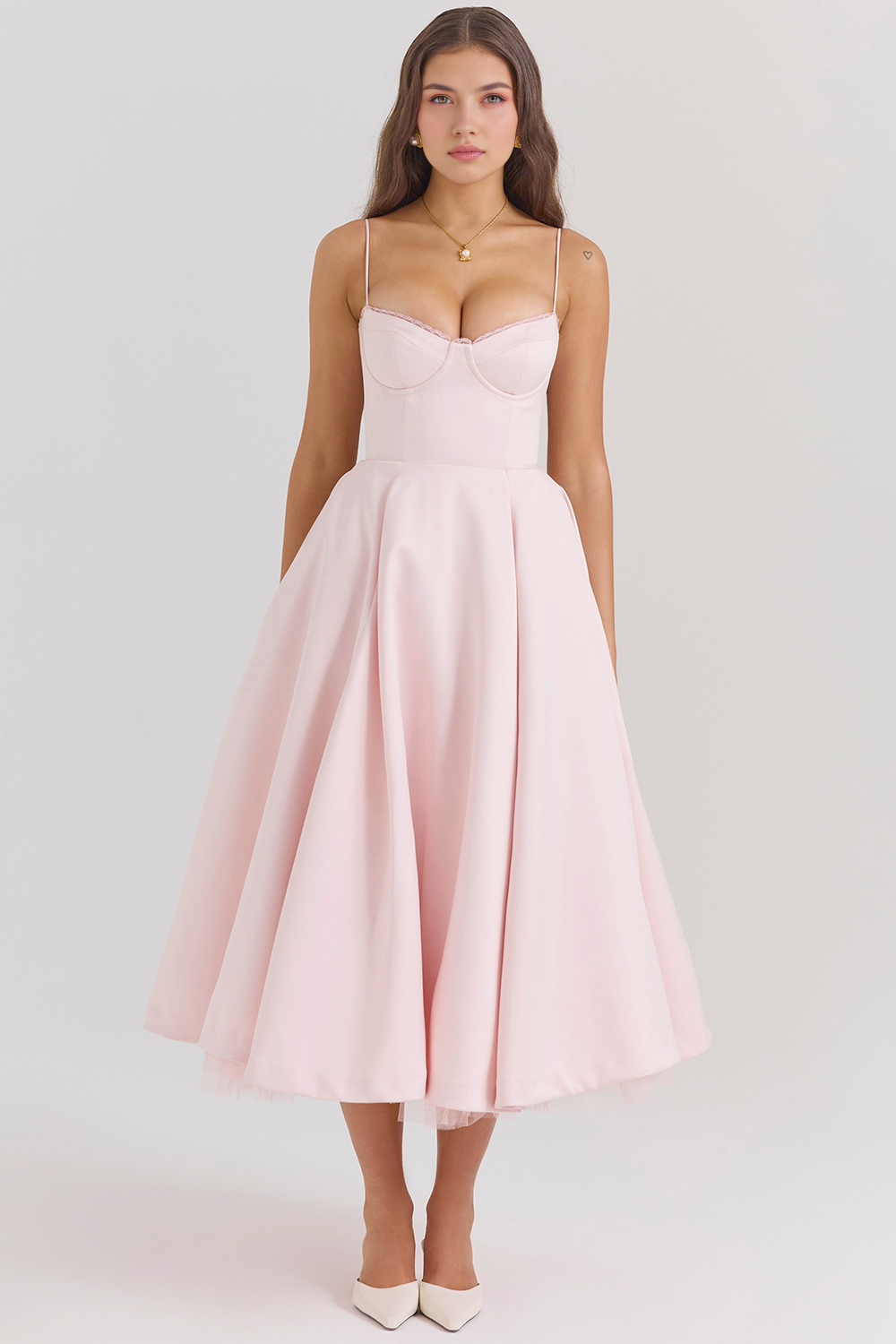 Midikleid Cloe - Doppellagig