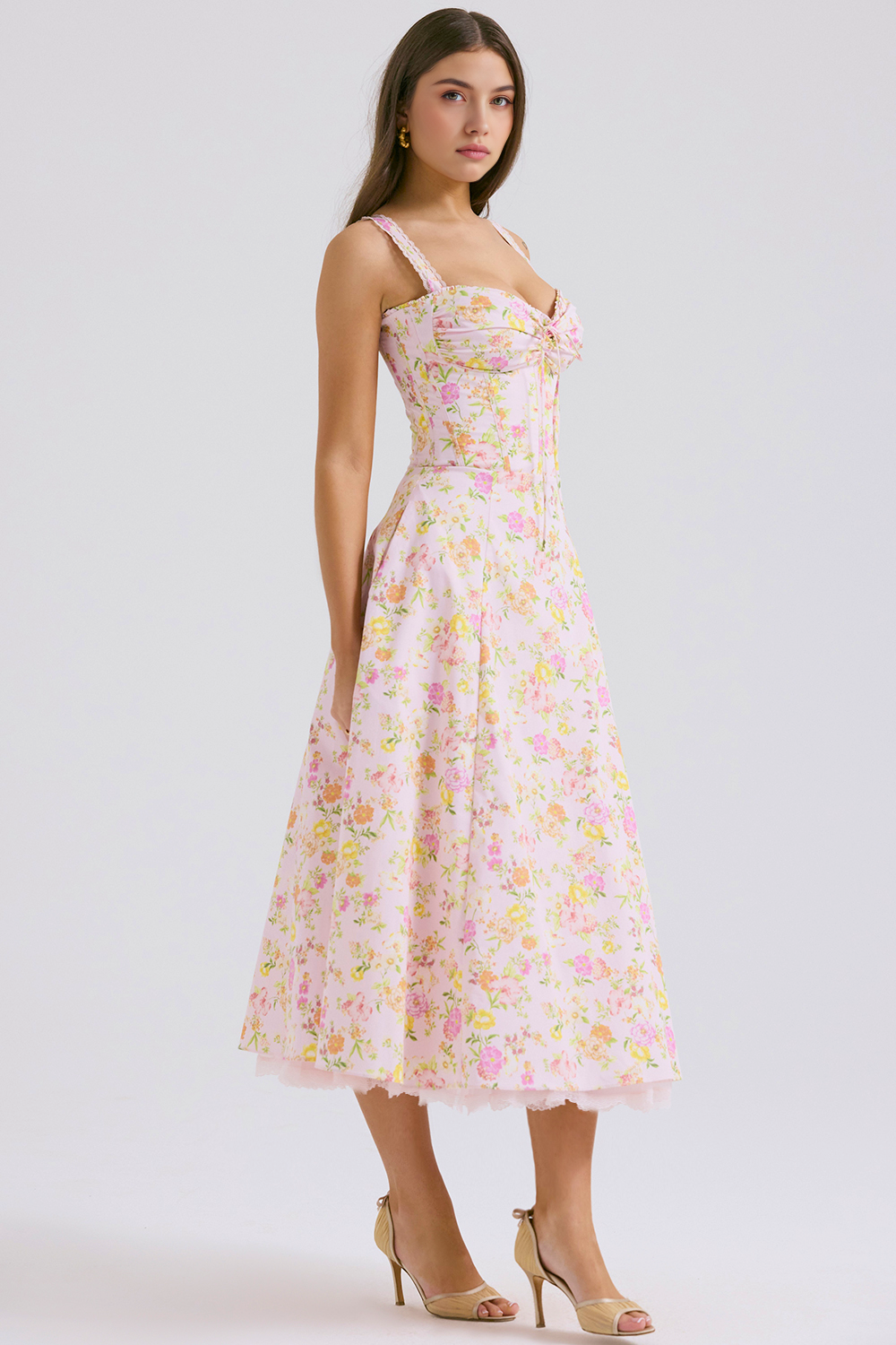 Kleid Bustier Spitze Valentina