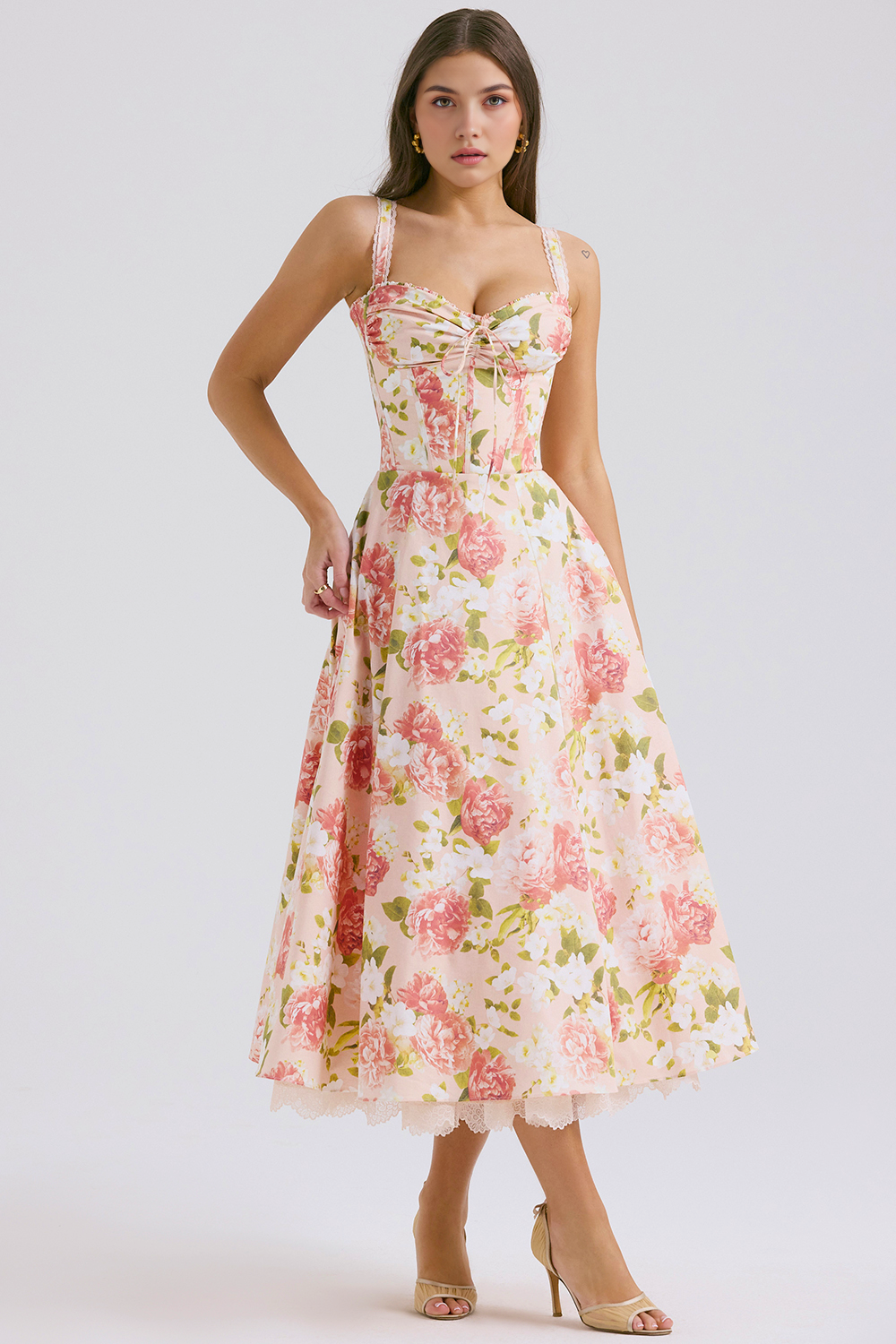 Kleid Bustier Spitze Valentina