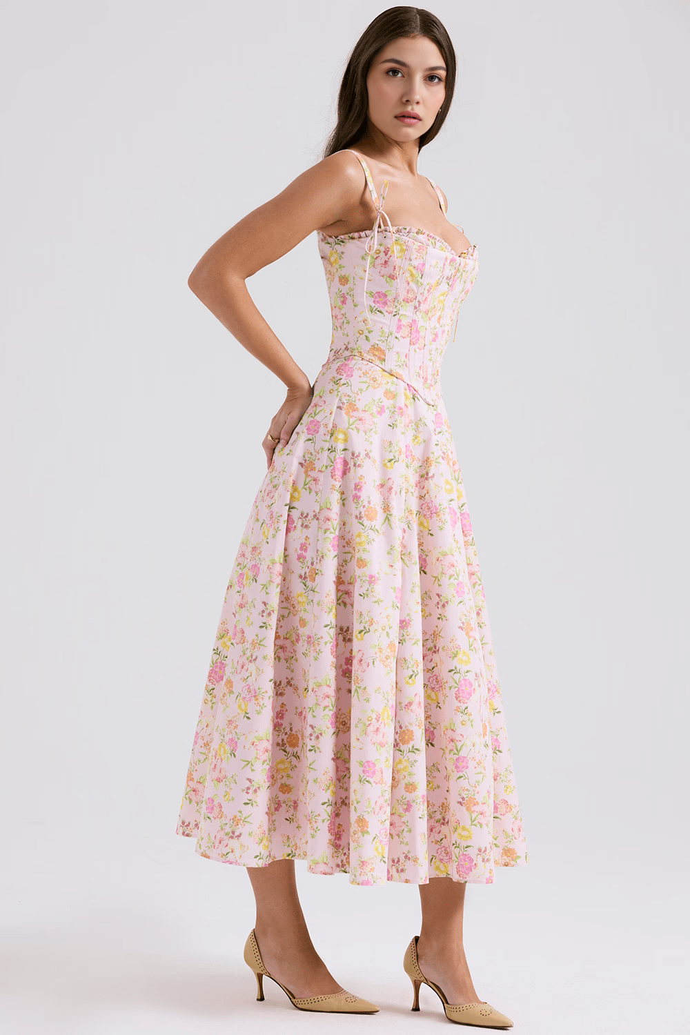 Midikleid Louise + Korsett Abnehmbar