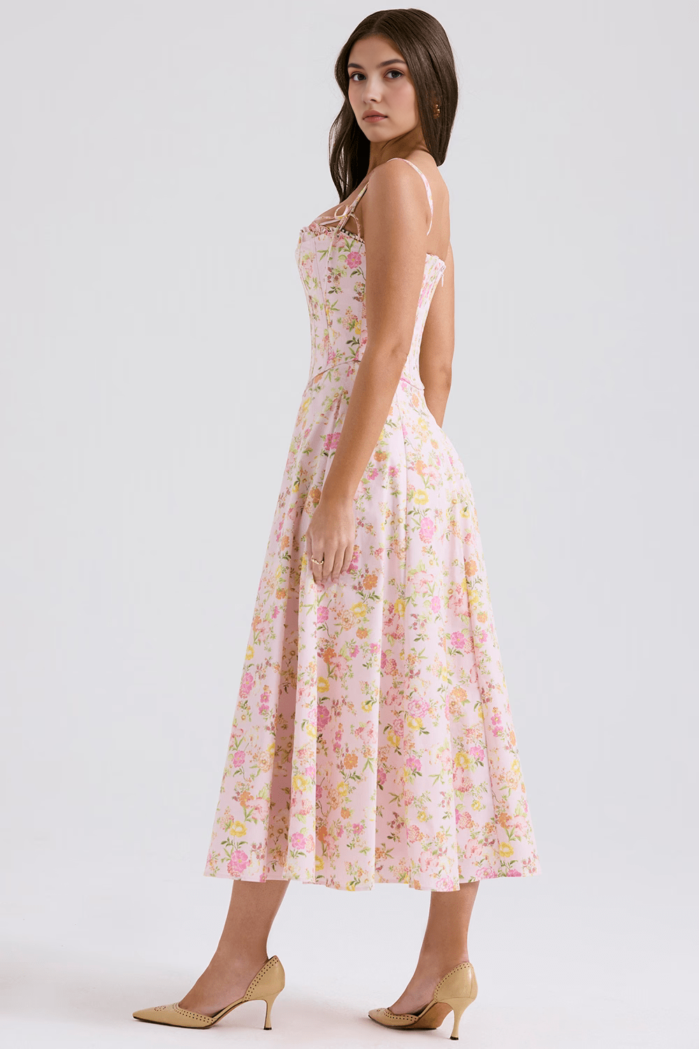 Midikleid Louise + Korsett Abnehmbar