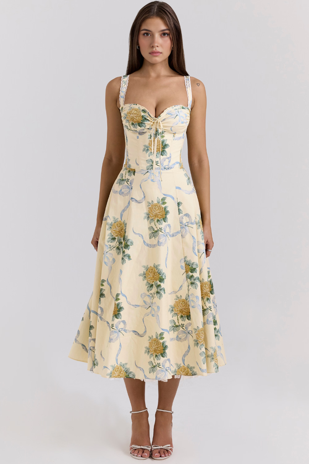 Kleid Bustier Spitze Valentina
