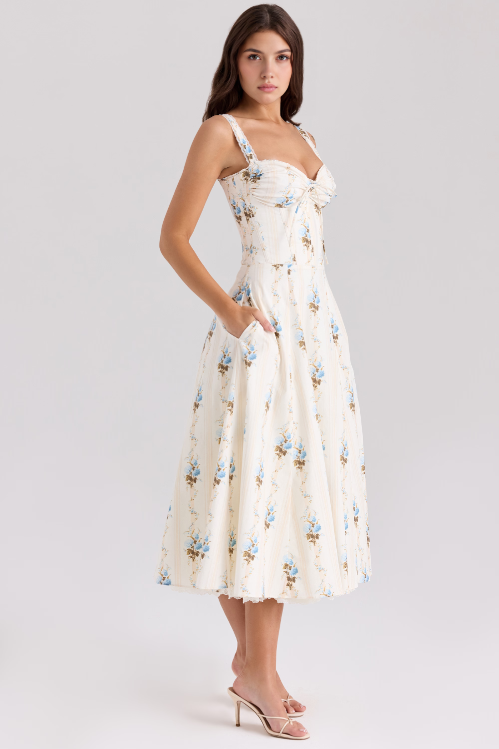 Kleid Bustier Spitze Valentina
