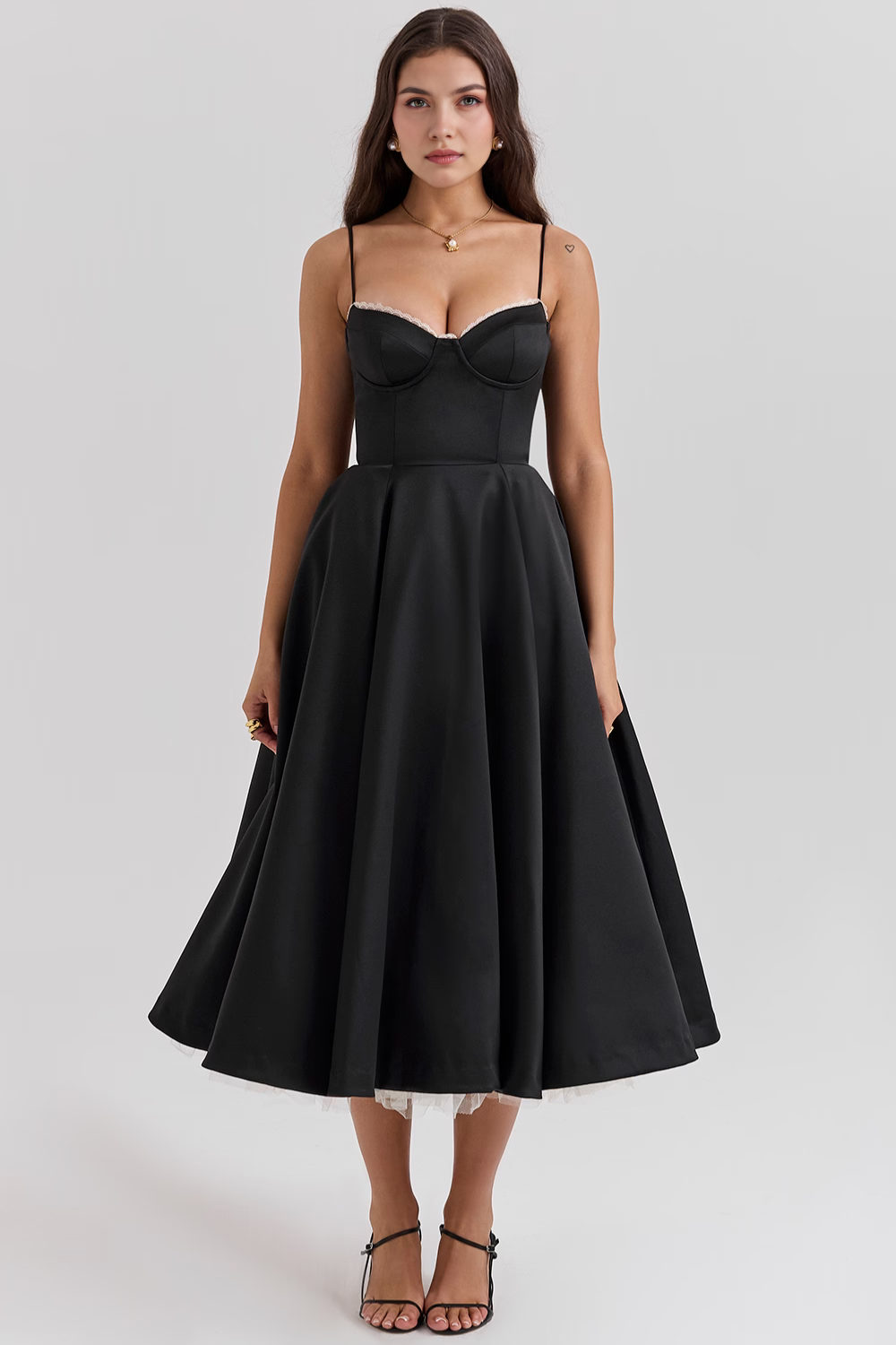 Midikleid Cloe - Doppellagig