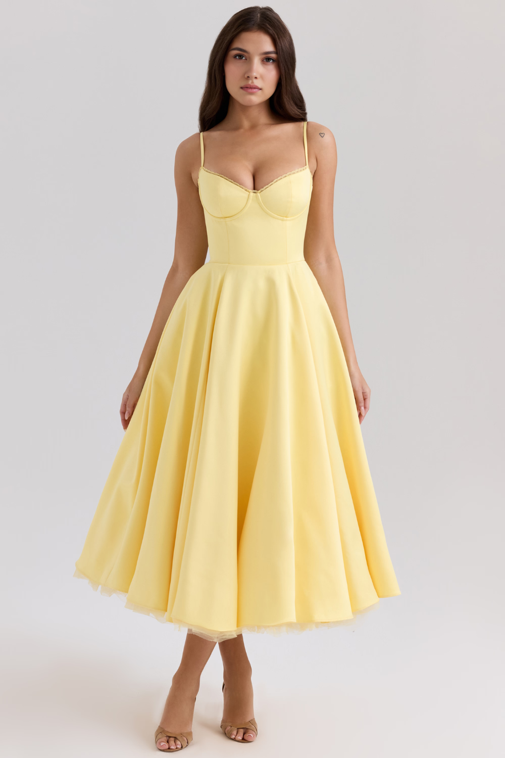 Midikleid Cloe - Doppellagig
