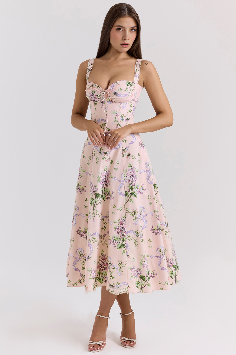 Kleid Bustier Spitze Valentina
