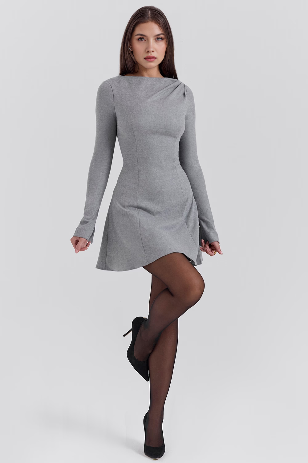 Kleid Langarm Cleo