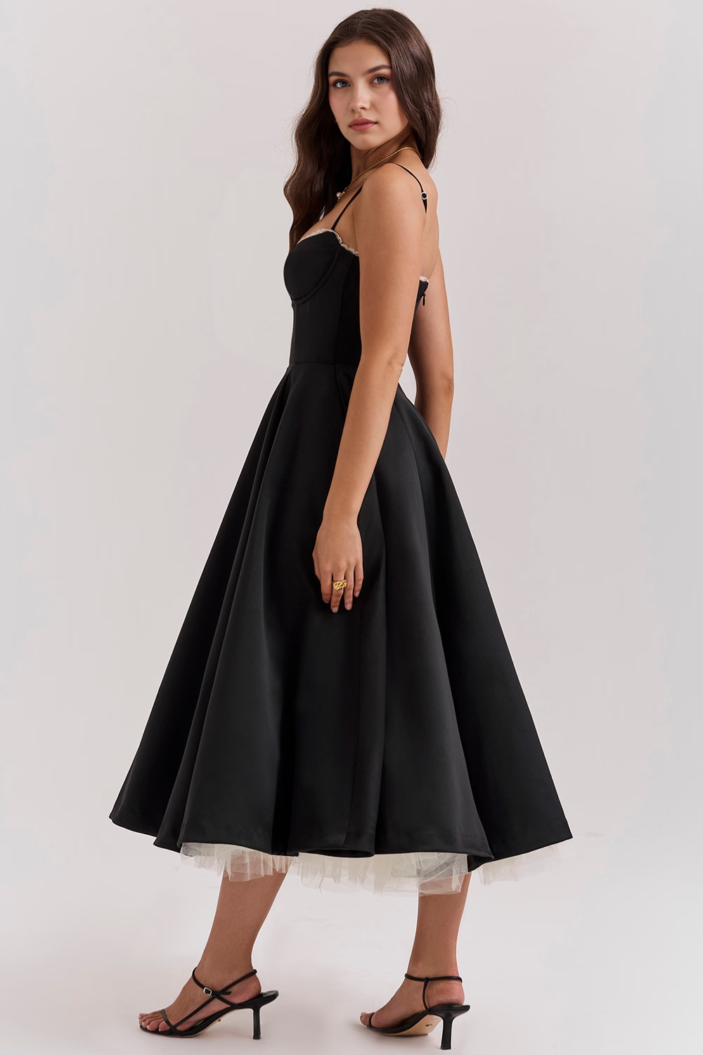 Midikleid Cloe - Doppellagig