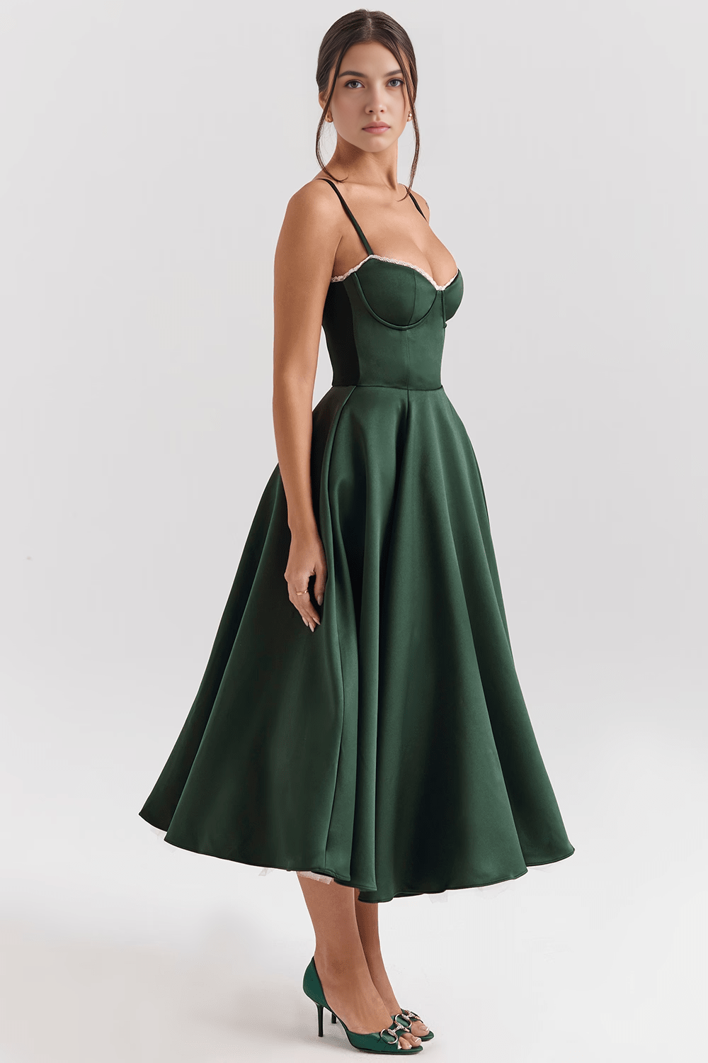 Midikleid Cloe - Doppellagig