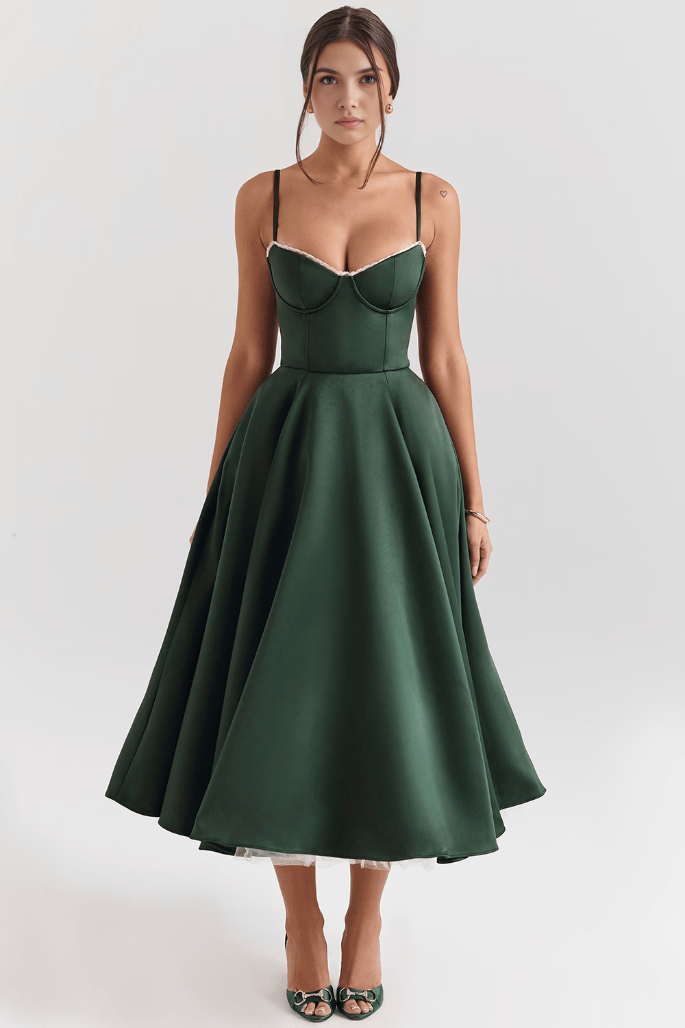Midikleid Cloe - Doppellagig