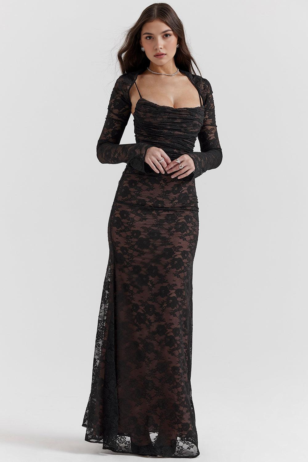 Kleid Bustier Lang Briana