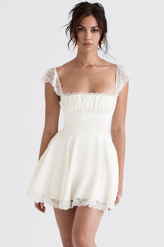 Kleid Bustier Spitze Jasmin